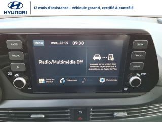 56000 : Hyundai Vannes - Park Lann Automobiles - HYUNDAI i20 - i20 - Atlas White - Traction - Essence/Micro-Hybride