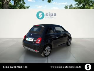 33110 : Hyundai - Sipa Automobiles - Bordeaux Nord - Le Bouscat - FIAT 500C SERIE 8 EURO 6D-TEMP Lounge - 500 II - NOIR - Boîte manuelle - Essence sans plomb