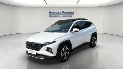 75010 : Hyundai Paris Nord - Goncourt Automobiles - HYUNDAI TUCSON Executive - TUCSON IV - Blanc - Boîte automatique - Essence / Courant électrique