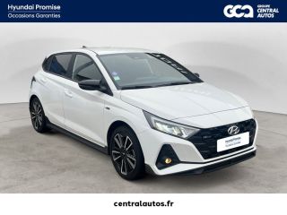 75010 : Hyundai Paris Nord - Goncourt Automobiles - HYUNDAI i20 N Line Creative - i20 III - Blanc - Boîte manuelle - Essence sans plomb