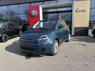 75010 : Hyundai Paris Nord - Goncourt Automobiles - FIAT 500e BERLINE Ocean Green - 500 III - Bleu - Automate à fonct. Continu - Courant électrique