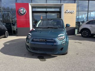 75010 : Hyundai Paris Nord - Goncourt Automobiles - FIAT 500e BERLINE Ocean Green - 500 III - Bleu - Automate à fonct. Continu - Courant électrique