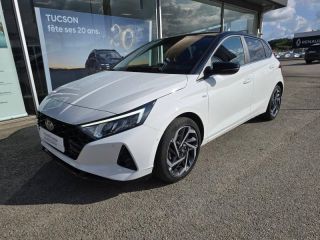 87280 : Hyundai Limoges - Motors Cars - HYUNDAI i20 - i20 - Atlas White Métal/Toit/rétros Black - Traction - Essence/Micro-Hybride