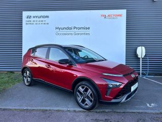 14112 : Hyundai Caen - Trajectoire Automobiles - HYUNDAI Bayon - Bayon - Dragon Red Métal/Toit/rétros Black - Traction - Essence/Micro-Hybride