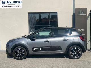 75010 : Hyundai Paris Nord - Goncourt Automobiles - CITROEN C3 Shine Pack - C3 III - Gris - Boîte manuelle - Essence sans plomb