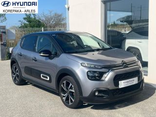 75010 : Hyundai Paris Nord - Goncourt Automobiles - CITROEN C3 Shine Pack - C3 III - Gris - Boîte manuelle - Essence sans plomb