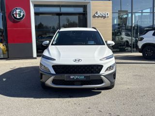 75010 : Hyundai Paris Nord - Goncourt Automobiles - HYUNDAI KONA HYBRID Intuitive - KONA - Blanc - Automate sequentiel - Essence / Courant électrique