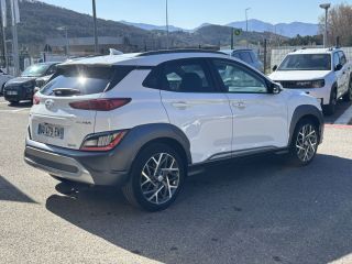75010 : Hyundai Paris Nord - Goncourt Automobiles - HYUNDAI KONA HYBRID Intuitive - KONA - Blanc - Automate sequentiel - Essence / Courant électrique