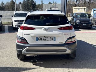 75010 : Hyundai Paris Nord - Goncourt Automobiles - HYUNDAI KONA HYBRID Intuitive - KONA - Blanc - Automate sequentiel - Essence / Courant électrique