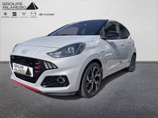 75010 : Hyundai Paris Nord - Goncourt Automobiles - HYUNDAI i10 N Line - i10 - Gris - Boîte manuelle - Essence sans plomb
