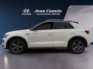 75010 : Hyundai Paris Nord - Goncourt Automobiles - VOLKSWAGEN T-ROC R-Line - T-ROC - Blanc - Automate sequentiel - Essence sans plomb
