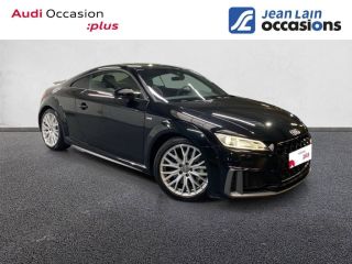 75010 : Hyundai Paris Nord - Goncourt Automobiles - AUDI TT COUPE S line - TT III - NOIR - Automate sequentiel - Essence sans plomb