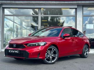 57200 : Hyundai Sarreguemines - Theobald Automobiles - HONDA Civic - Civic - Rouge Cristallin Premium Métallisé - Traction - Hybride : Essence/Electrique