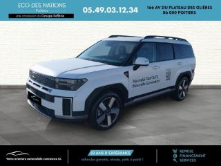 86000 : Hyundai Poitiers - Eco des Nations - HYUNDAI Santa Fe - Santa Fe - Creamy White Mate - Transmission intégrale - Hybride rechargeable : Essence/Electrique