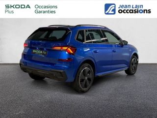 75010 : Hyundai Paris Nord - Goncourt Automobiles - SKODA KAMIQ Monte Carlo - KAMIQ - BLEU RACING - Automate sequentiel - Essence sans plomb