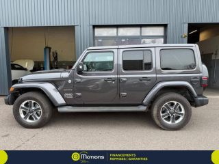 54520 : Hyundai Nancy - Théobald Automobiles - JEEP Wrangler Unlimited - Wrangler Unlimited - Sting Gray - Transmission intégrale - Diesel