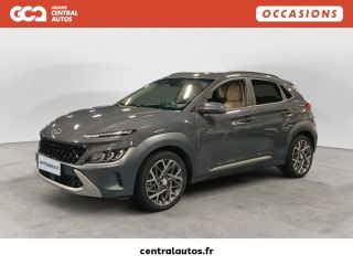 75010 : Hyundai Paris Nord - Goncourt Automobiles - HYUNDAI KONA HYBRID Executive - KONA - Gris - Automate sequentiel - Essence / Courant électrique