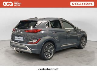 75010 : Hyundai Paris Nord - Goncourt Automobiles - HYUNDAI KONA HYBRID Executive - KONA - Gris - Automate sequentiel - Essence / Courant électrique