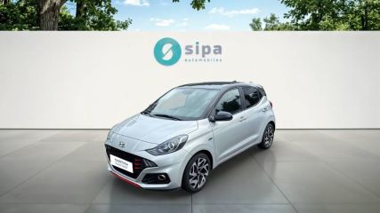 75010 : Hyundai Paris Nord - Goncourt Automobiles - HYUNDAI i10 N Line - i10 III - Gris clair - Boîte manuelle - Essence sans plomb