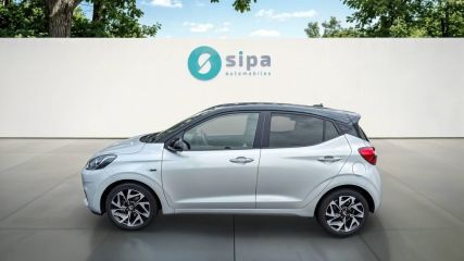 75010 : Hyundai Paris Nord - Goncourt Automobiles - HYUNDAI i10 N Line - i10 III - Gris clair - Boîte manuelle - Essence sans plomb