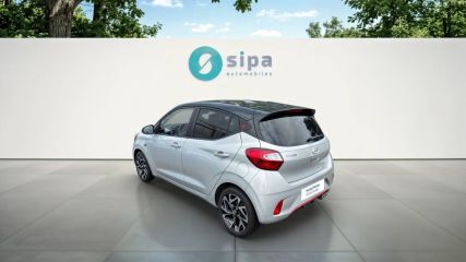 75010 : Hyundai Paris Nord - Goncourt Automobiles - HYUNDAI i10 N Line - i10 III - Gris clair - Boîte manuelle - Essence sans plomb