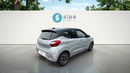 75010 : Hyundai Paris Nord - Goncourt Automobiles - HYUNDAI i10 N Line - i10 III - Gris clair - Boîte manuelle - Essence sans plomb