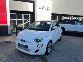 75010 : Hyundai Paris Nord - Goncourt Automobiles - FIAT 500e BERLINE Action - 500 III ELECTRIQUE - Blanc                                              - Automate à fonct. Continu - Courant électrique