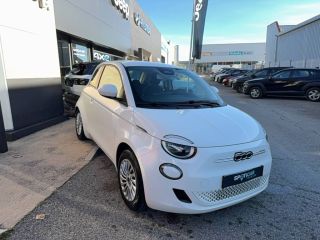 75010 : Hyundai Paris Nord - Goncourt Automobiles - FIAT 500e BERLINE Action - 500 III ELECTRIQUE - Blanc                                              - Automate à fonct. Continu - Courant électrique