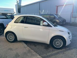 75010 : Hyundai Paris Nord - Goncourt Automobiles - FIAT 500e BERLINE Action - 500 III ELECTRIQUE - Blanc                                              - Automate à fonct. Continu - Courant électrique