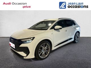 75010 : Hyundai Paris Nord - Goncourt Automobiles - AUDI Q4 E-TRON S line - Q4 E-TRON - BLANC GLACIER METALLISE - Automate à fonct. Continu - Courant électrique