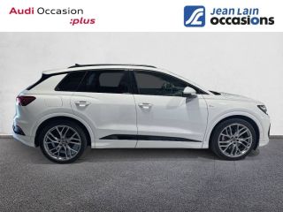 75010 : Hyundai Paris Nord - Goncourt Automobiles - AUDI Q4 E-TRON S line - Q4 E-TRON - BLANC GLACIER METALLISE - Automate à fonct. Continu - Courant électrique