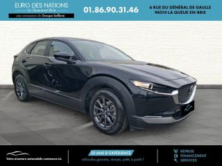 75010 : Hyundai Paris Nord - Goncourt Automobiles - MAZDA CX-30 2022  - CX-30 - JET BLACK - Boîte manuelle - Essence sans plomb
