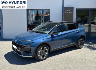 75010 : Hyundai Paris Nord - Goncourt Automobiles - HYUNDAI BAYON Executive - BAYON - Bleu - Automate sequentiel - Essence sans plomb