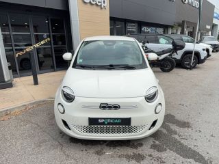 75010 : Hyundai Paris Nord - Goncourt Automobiles - FIAT 500e BERLINE MY22 SERIE 1 STEP 2 Action Plus - 500 III ELECTRIQUE - Blanc - Automate à fonct. Continu - Courant électrique