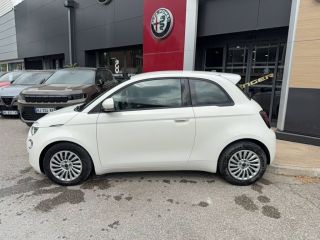 75010 : Hyundai Paris Nord - Goncourt Automobiles - FIAT 500e BERLINE MY22 SERIE 1 STEP 2 Action Plus - 500 III ELECTRIQUE - Blanc - Automate à fonct. Continu - Courant électrique