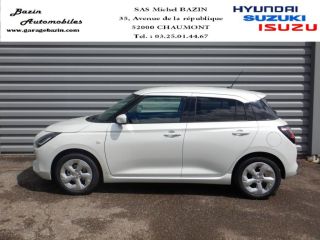 52000 : Hyundai Chaumont - Garage Michel Bazin - SUZUKI Swift - Swift - Pure White Pearl Metal - Traction - Essence/Micro-Hybride