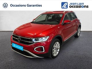 75010 : Hyundai Paris Nord - Goncourt Automobiles - VOLKSWAGEN T-ROC Style - T-ROC - ROUGE - Automate sequentiel - Diesel