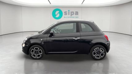 75010 : Hyundai Paris Nord - Goncourt Automobiles - FIAT 500  - 500 II - NOIR - Boîte manuelle - Essence sans plomb