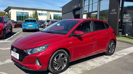 75010 : Hyundai Paris Nord - Goncourt Automobiles - HYUNDAI i20 Intuitive - i20 III - DRAGON RED - Automate sequentiel - Essence sans plomb