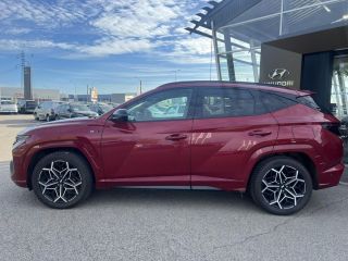 75010 : Hyundai Paris Nord - Goncourt Automobiles - HYUNDAI TUCSON N Line Executive - TUCSON IV - Rouge - Boîte automatique - Essence / Courant électrique