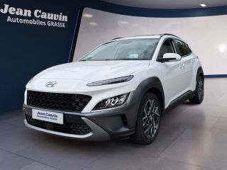 06130 : Hyundai Grasse - Garage Jean Cauvin - HYUNDAI KONA HYBRID Executive - KONA - Blanc - Automate sequentiel - Essence / Courant électrique