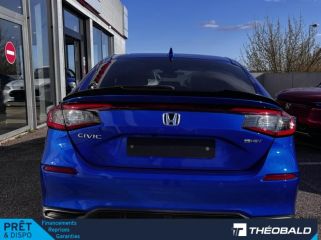 57200 : Hyundai Sarreguemines - Theobald Automobiles - HONDA Civic - Civic - Bleu Cristallin Premium Métallisé - Traction - Hybride : Essence/Electrique
