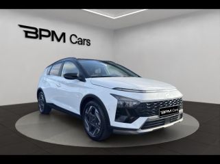 36000 : Hyundai Châteauroux - BPM Cars - HYUNDAI Bayon - Bayon - Atlas White/Toit+rétros Black - Traction - Essence