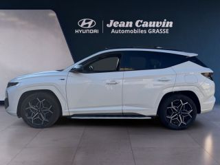 06130 : Hyundai Grasse - Garage Jean Cauvin - HYUNDAI TUCSON N Line Executive - TUCSON IV - Blanc - Boîte automatique - Essence / Courant électrique