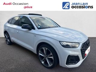 75010 : Hyundai Paris Nord - Goncourt Automobiles - AUDI Q5 SPORTBACK S line - Q5 II - BLANC GLACIER METALLISE - Automate sequentiel - Essence / Courant électrique