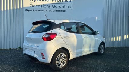 75010 : Hyundai Paris Nord - Goncourt Automobiles - HYUNDAI i10 Intuitive - i10 III - Noir - Boîte manuelle - Essence sans plomb