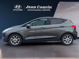 75010 : Hyundai Paris Nord - Goncourt Automobiles - FORD FIESTA Titanium - FIESTA VII - Gris - Boîte manuelle - Essence sans plomb