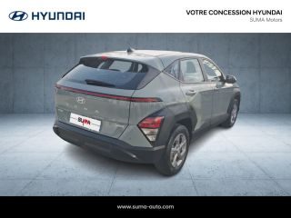 75010 : Hyundai Paris Nord - Goncourt Automobiles - HYUNDAI KONA Intuitive - KONA II - Vert - Automate sequentiel - Essence / Courant électrique