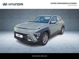 75010 : Hyundai Paris Nord - Goncourt Automobiles - HYUNDAI KONA Intuitive - KONA II - Vert - Automate sequentiel - Essence / Courant électrique