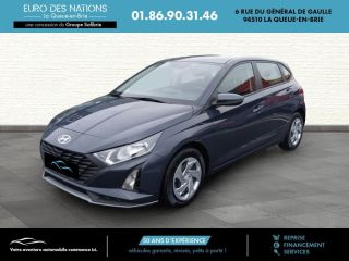 75010 : Hyundai Paris Nord - Goncourt Automobiles - HYUNDAI i20 Initia - i20 III - GRIS - Boîte manuelle - Essence sans plomb